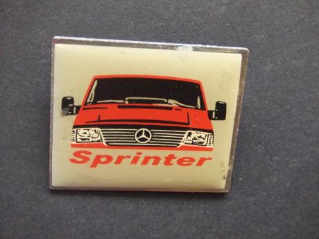 Mercedes-Benz Sprinter bestelauto rood model
